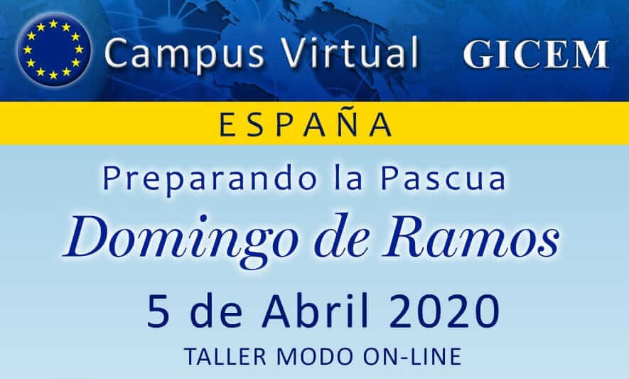 preparando la pascua domingo de ramos espana modalidad online