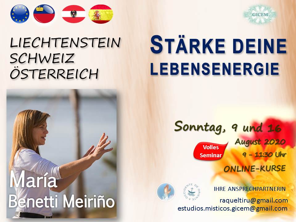 Stärken Sie Ihre Lebensenergie Maria B Meiriño