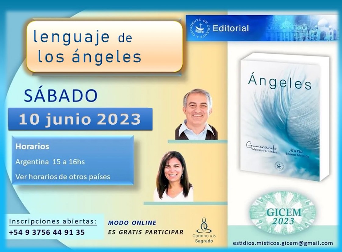 Taller de Ángeles Junio: El lenguaje de los Ángeles 2 Taller Gratuito de Angeles GICEM