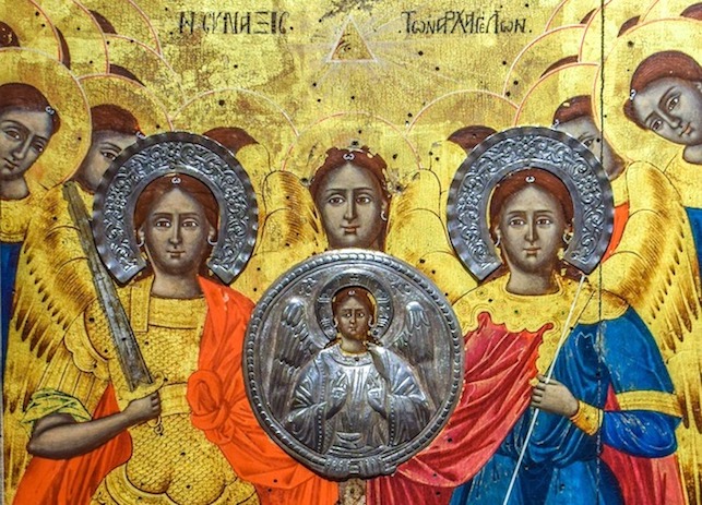 assembly of archangelsIcono de Synaxis de los Arcangeles